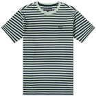 Barbour Men's Delamere Stripe T-Shirt in Dusty Mint