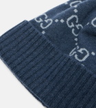 Gucci GG jacquard cashmere beanie