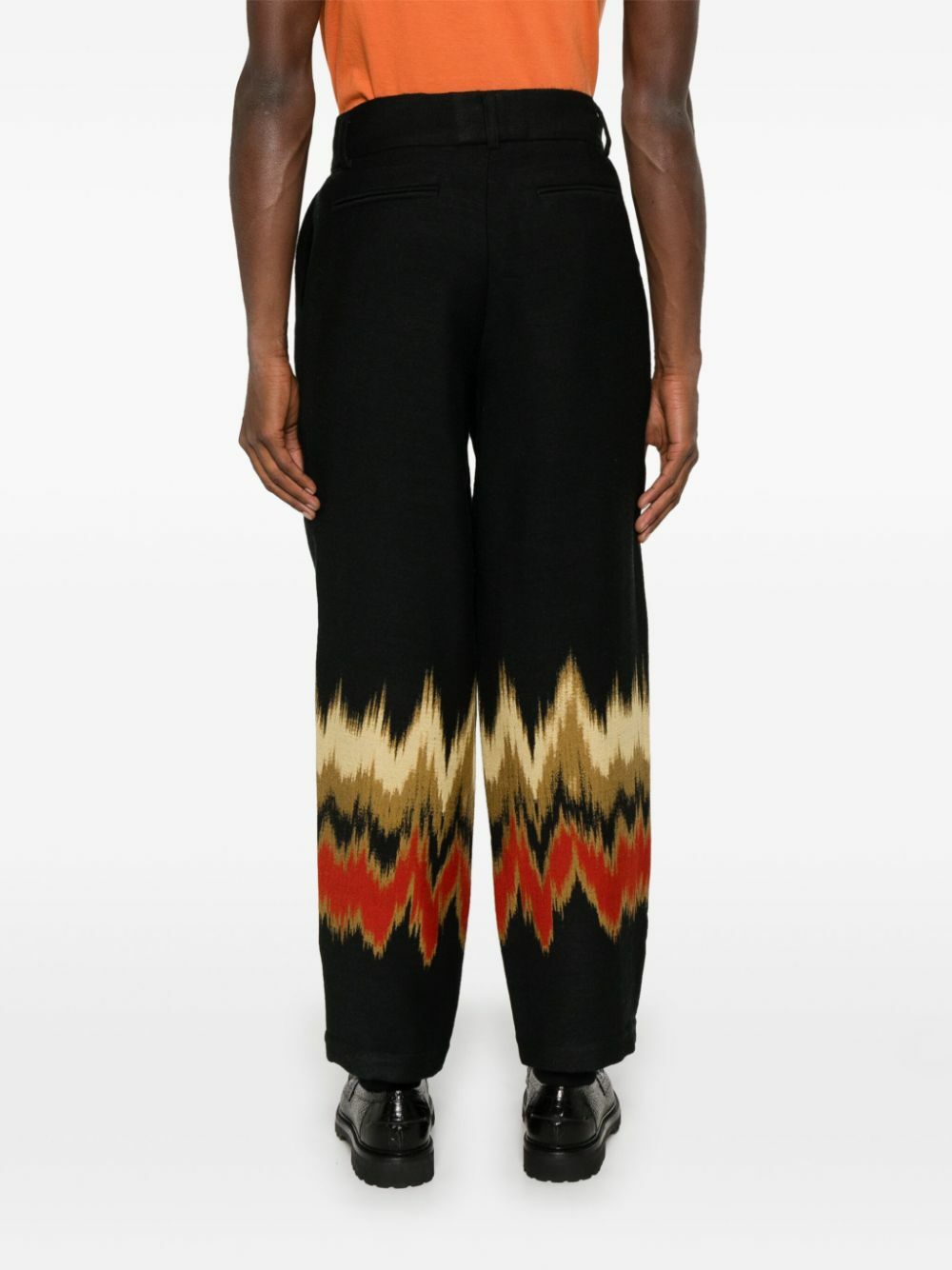 Labrum London Blurred Straight Trousers