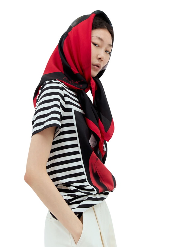Photo: Max Mara Printed Silk Scarf