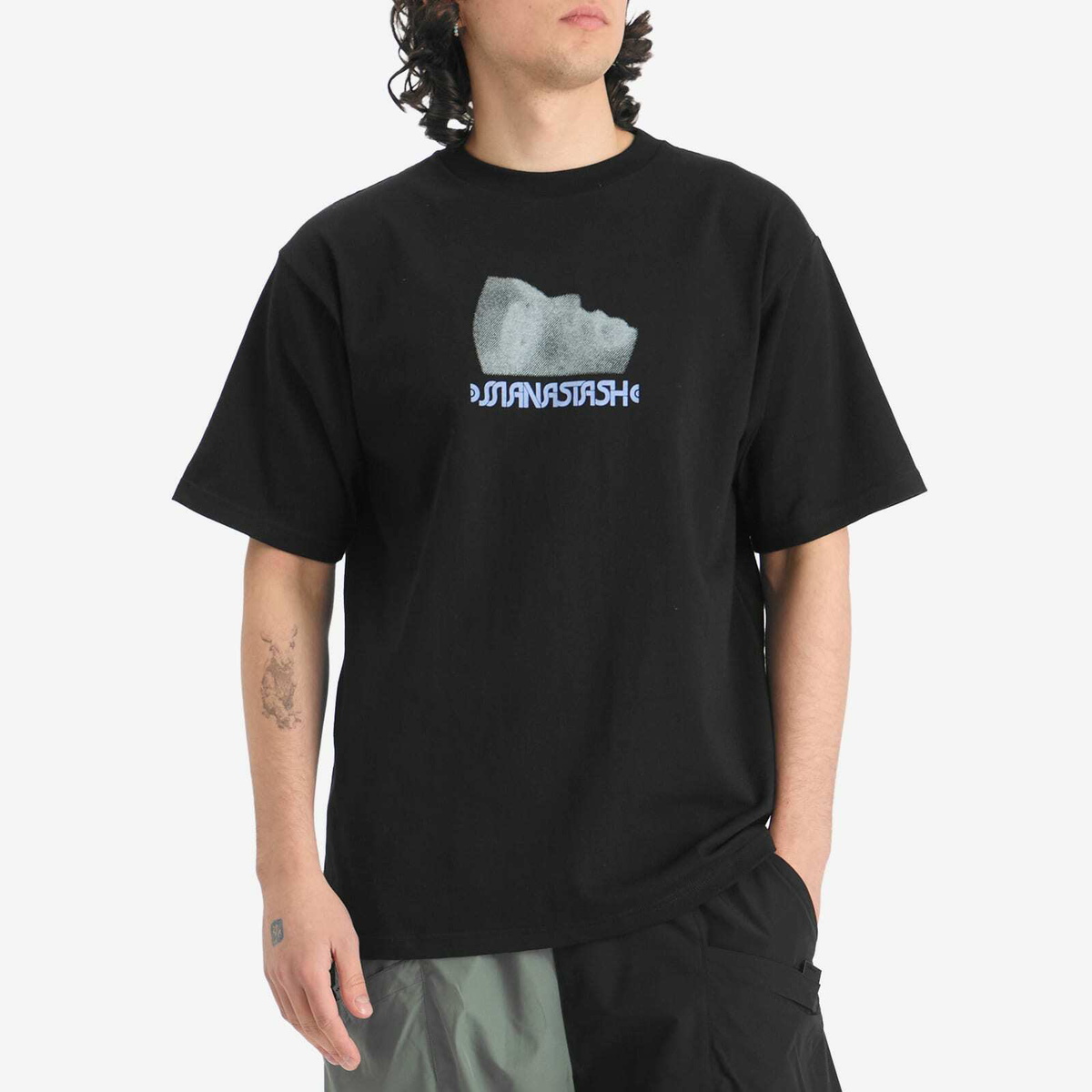 Manastash Men's Citee Timescape T-Shirt in Black