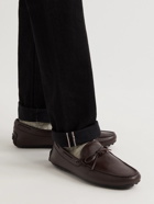 Tod's - Gommino Leather Driving Shoes - Brown