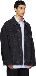 AGOLDE Black Wayne Denim Jacket