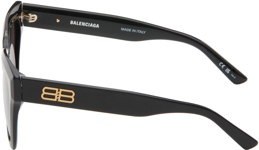 BALENCIAGA ブラック キャットアイ サングラス BALENCIAGA】Bossy キャットアイ サングラス ブラック