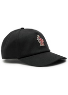 Moncler Grenoble Day-namic Logo-embroidered Cotton cap - Black - One Size