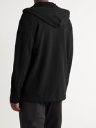BARENA - Cotton-Blend Jersey Hooded Jacket - Black