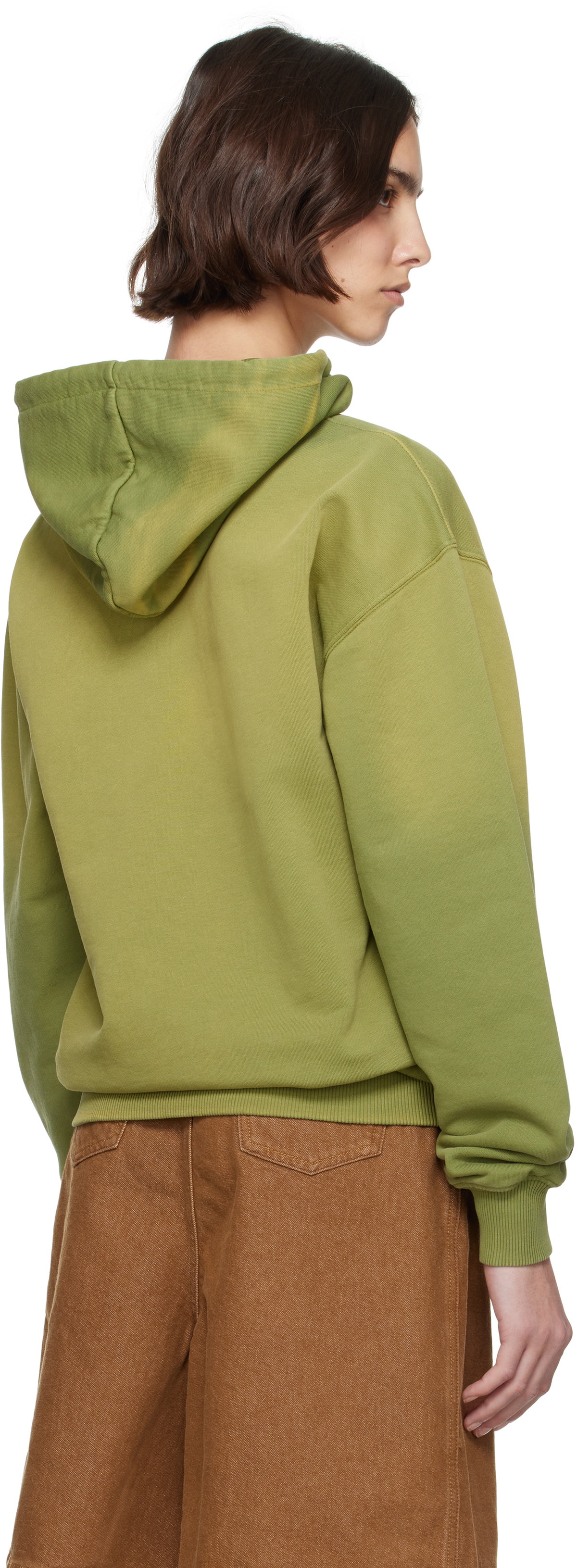 JW Anderson Green Logo Hoodie