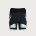 SOAR Women's Speed Shorts in Black/White Kaleidoscope
