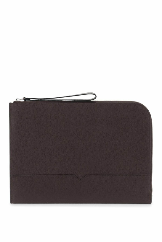 Photo: VALEXTRA leather document holder Brown
