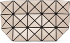 BAO BAO ISSEY MIYAKE Beige Prism Pouch