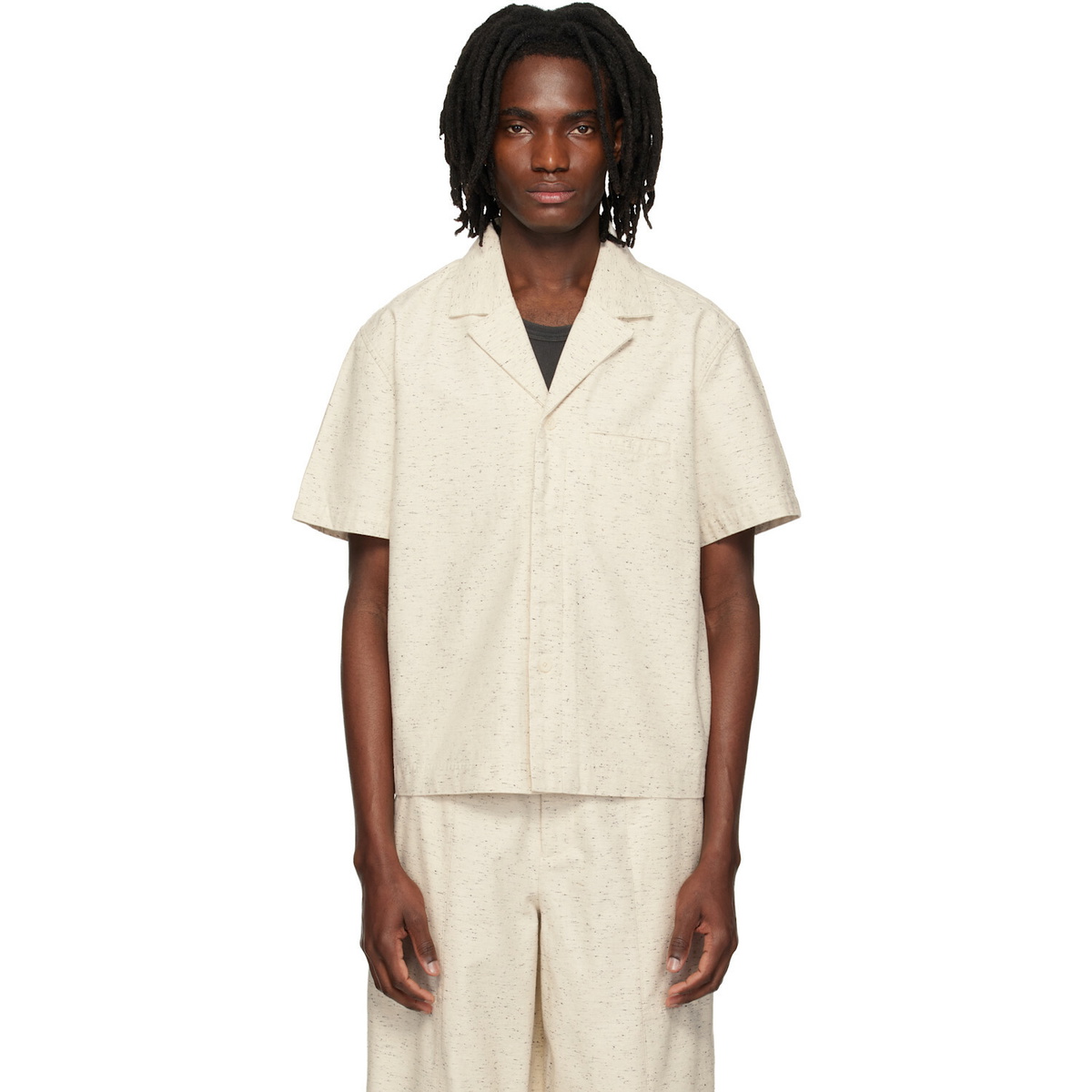 Entire Studios Off-White Strand Shirt