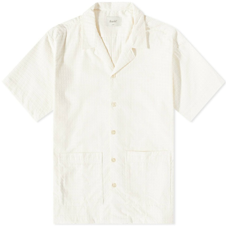 Photo: Foret Men's Solar Vacation Shirt in Cloud
