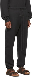 Fear of God ESSENTIALS Black Straight Lounge Pants