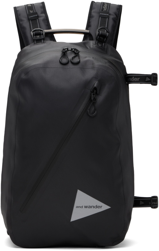 Photo: and wander Black Waterproof Daypack Backpack
