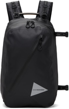 and wander Black Waterproof Daypack Backpack