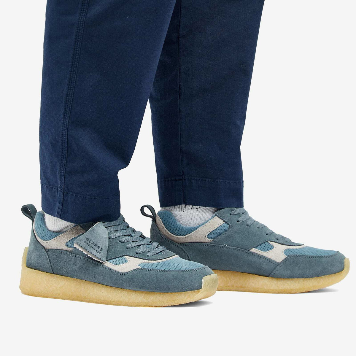 Clarks Originals Men's x Ronnie Fieg 8th Street Lockhill in Blue