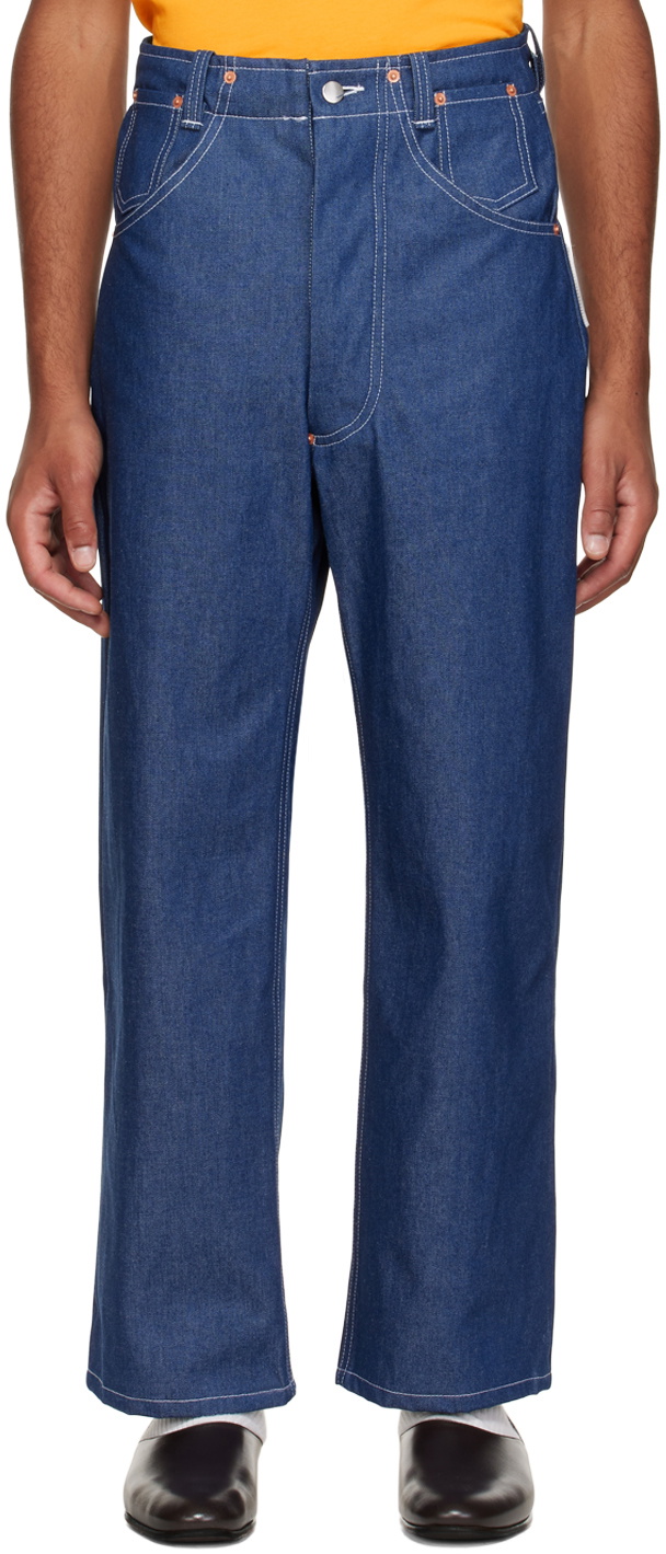 Connor McKnight Navy 'Kind of Blue' Jeans