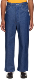 Connor McKnight Navy 'Kind of Blue' Jeans