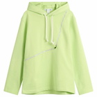 Comme des Garçons SHIRT Men's Cotton Hoodie in Green