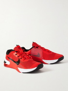 Nike Training - Metcon 7 Rubber-Trimmed Mesh Training Sneakers - Red