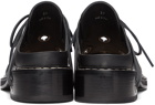 Sunnei Black Buco Sabot Slip-On Oxfords