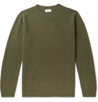 Altea - Virgin Wool and Cashmere-Blend Sweater - Green