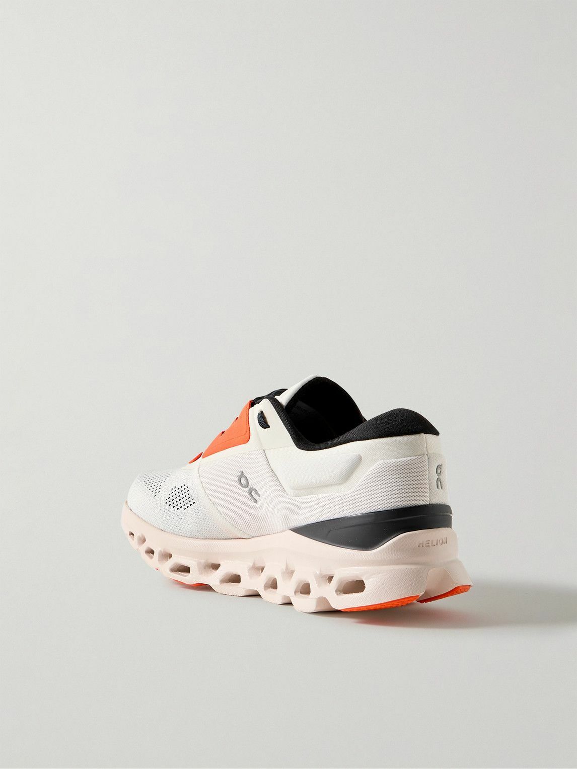 ON - Cloudstratus 3 Rubber-Trimmed Mesh Running Sneakers - White