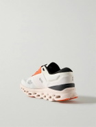ON - Cloudstratus 3 Rubber-Trimmed Mesh Running Sneakers - White
