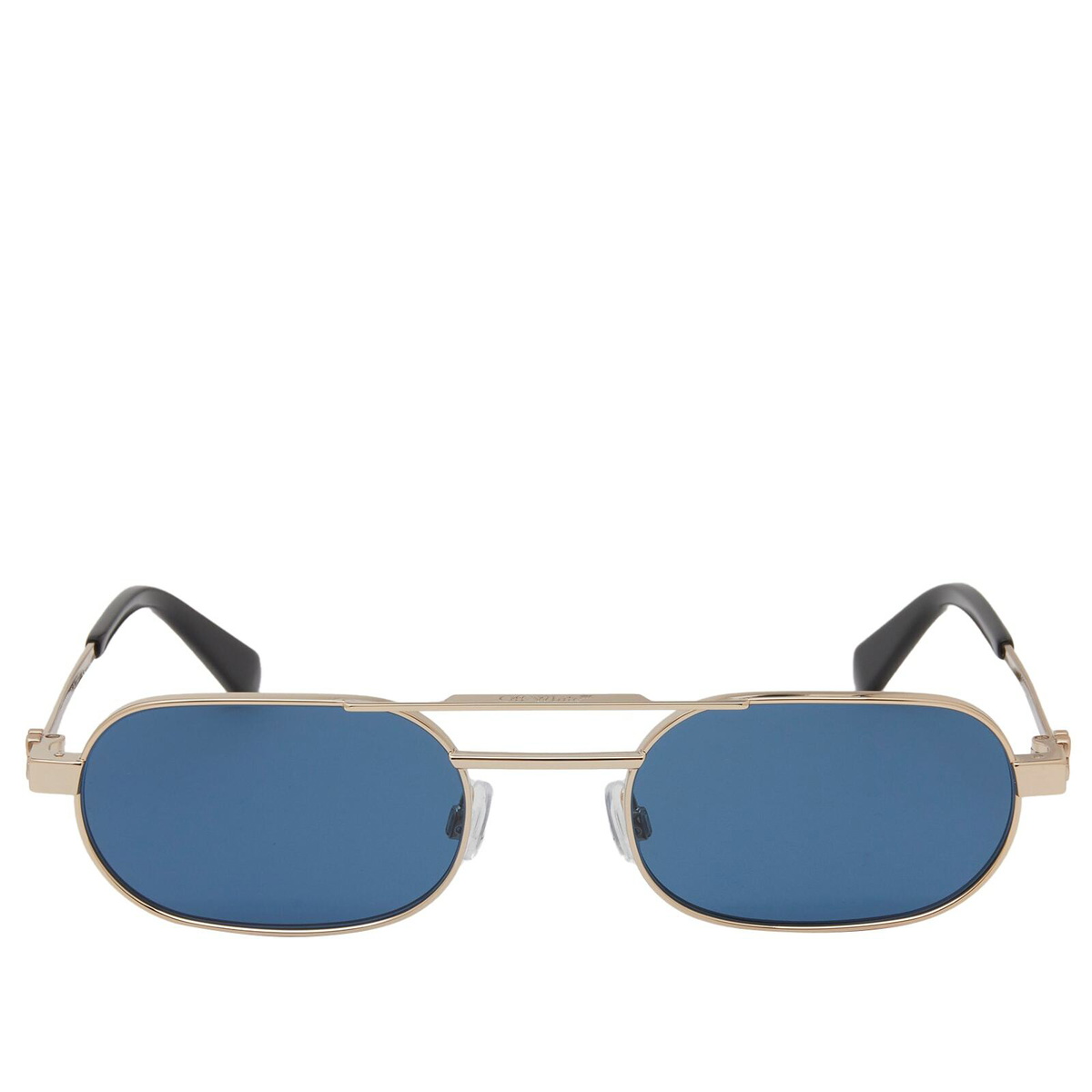 Off-White Sunglasses Women's Off-White Vaiden Sunglasses in Gold/Blue 