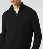 Agnona Cashmere half-zip sweater