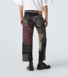 Junya Watanabe x Levi's® patchwork wide-leg jeans