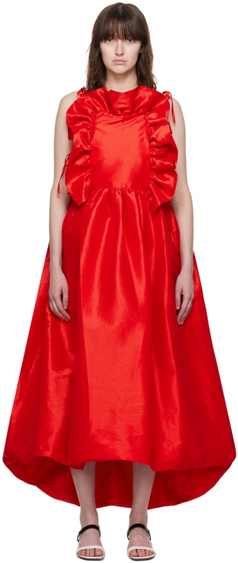 Photo: Kika Vargas SSENSE Exclusive Red Ramya Maxi Dress