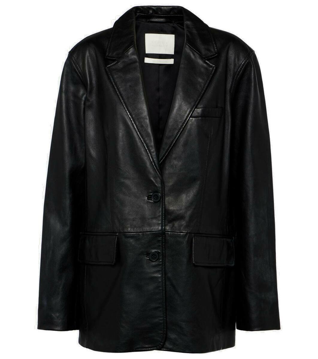 Citizens of Humanity Orla leather blazer Citizens of Humanity