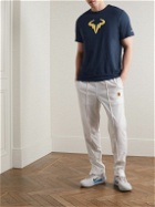 Nike Tennis - Printed Cotton-Blend Jersey T-Shirt - Blue