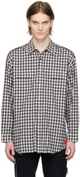 Undercoverism Black & White Check Shirt