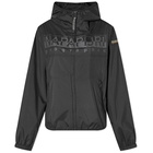 Napapijri Women's Raymi Logo Zip Jacket in Black