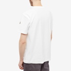 Moncler Men's Logo Outline T-Shirt in White