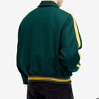 Rhude Men's Raglan Varsity Jacket in Green
