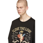 Dolce and Gabbana Black I Love The Love T-Shirt