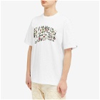 Billionaire Boys Club Men's Duck Camo Arch Logo T-Shirt in White