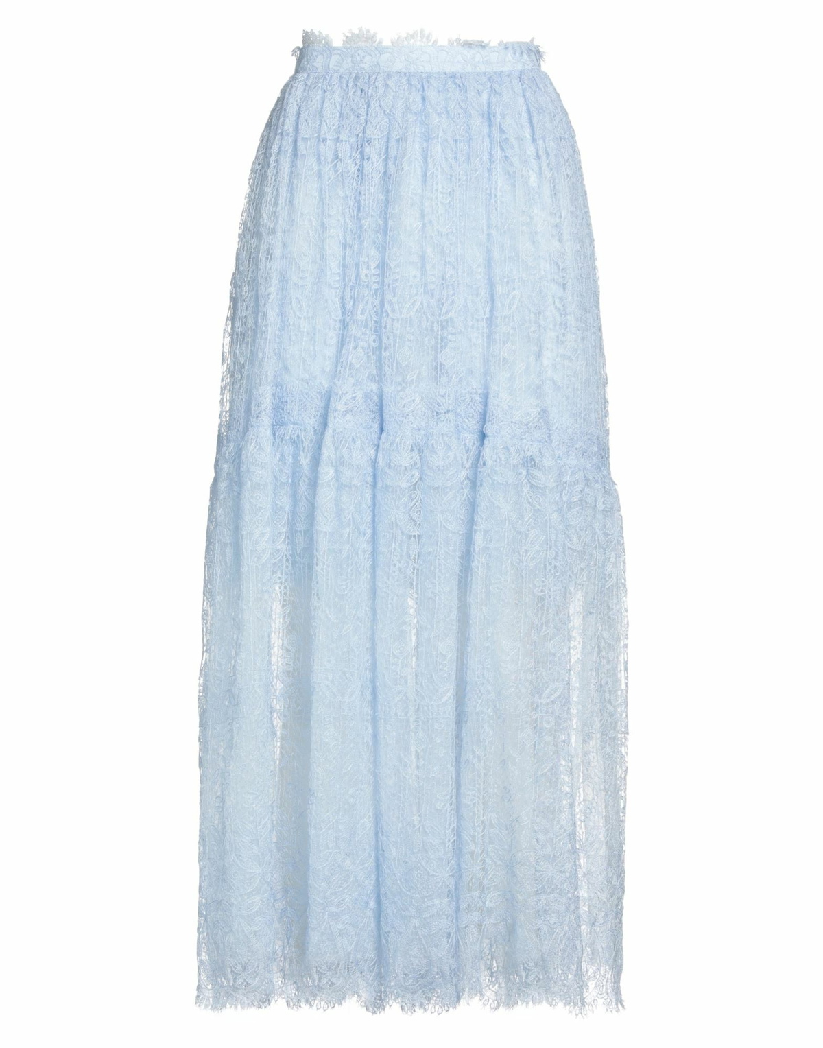 Ermanno Scervino Womens Maxi skirt in Sky blue