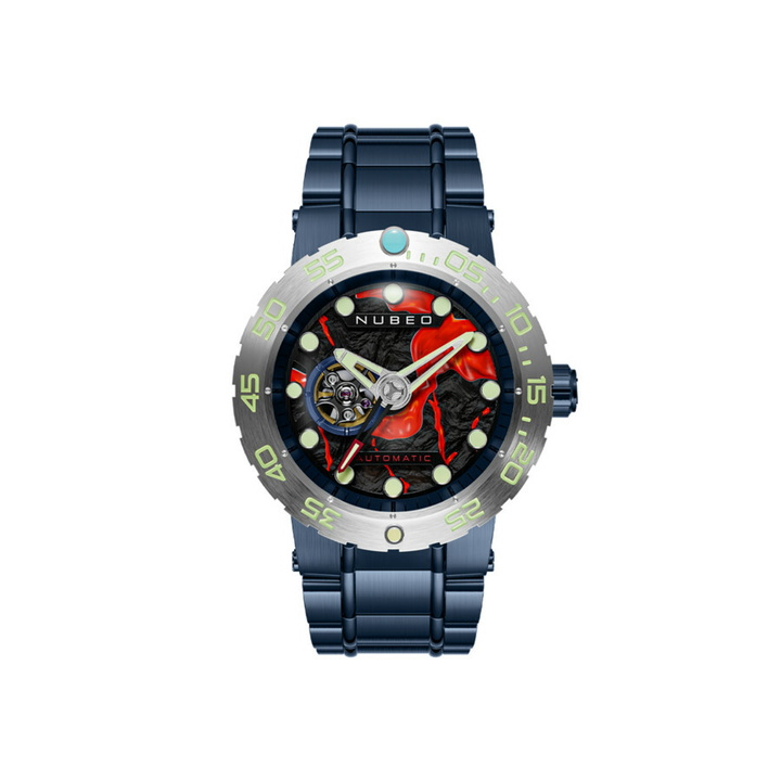 Photo: Nubeo Opportunity Black Dial Mens Watch NB-6086-22