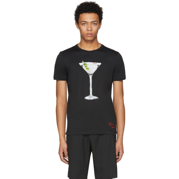 Photo: Fendi Black Martini T-Shirt