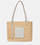 Loewe - Paula's Ibiza Anagram Small raffia basket tote