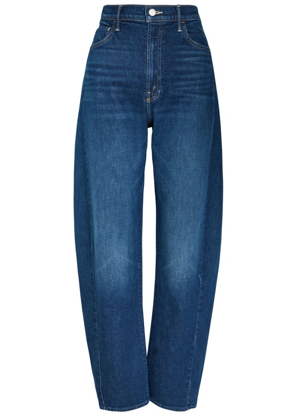 Photo: Mother The Full-pipe Skimp Barrel-leg Jeans Blue