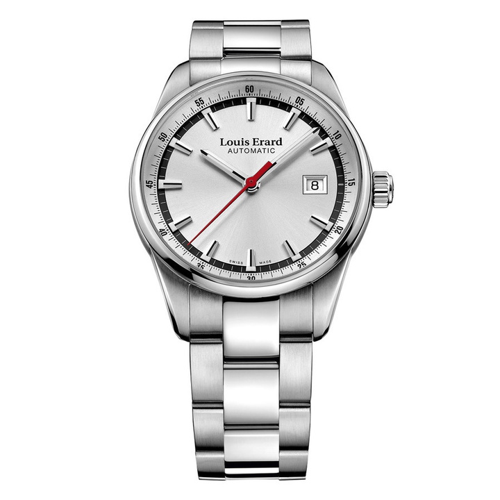 Photo: Louis Erard Heritage Automatic Silver Dial Mens Watch 69105AA11.BMA19