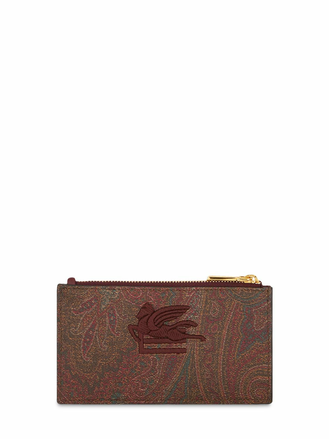 ETRO - Leather Arnica Cardholder Etro