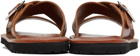 Junya Watanabe Brown Leather Sandals