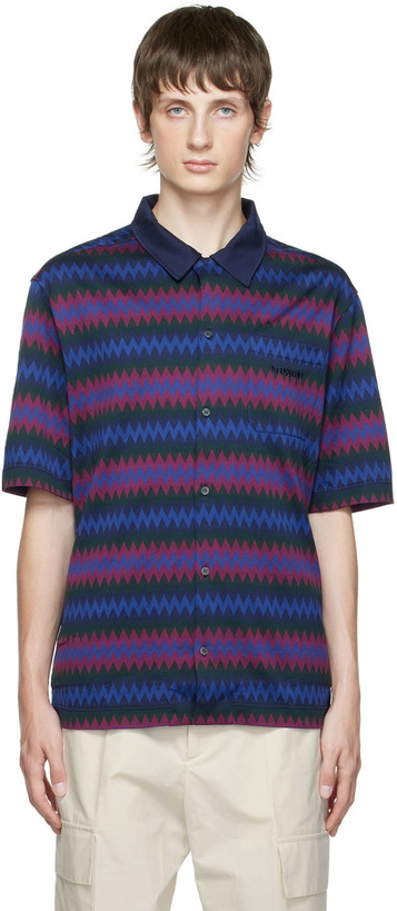 Photo: Missoni Navy Button Shirt