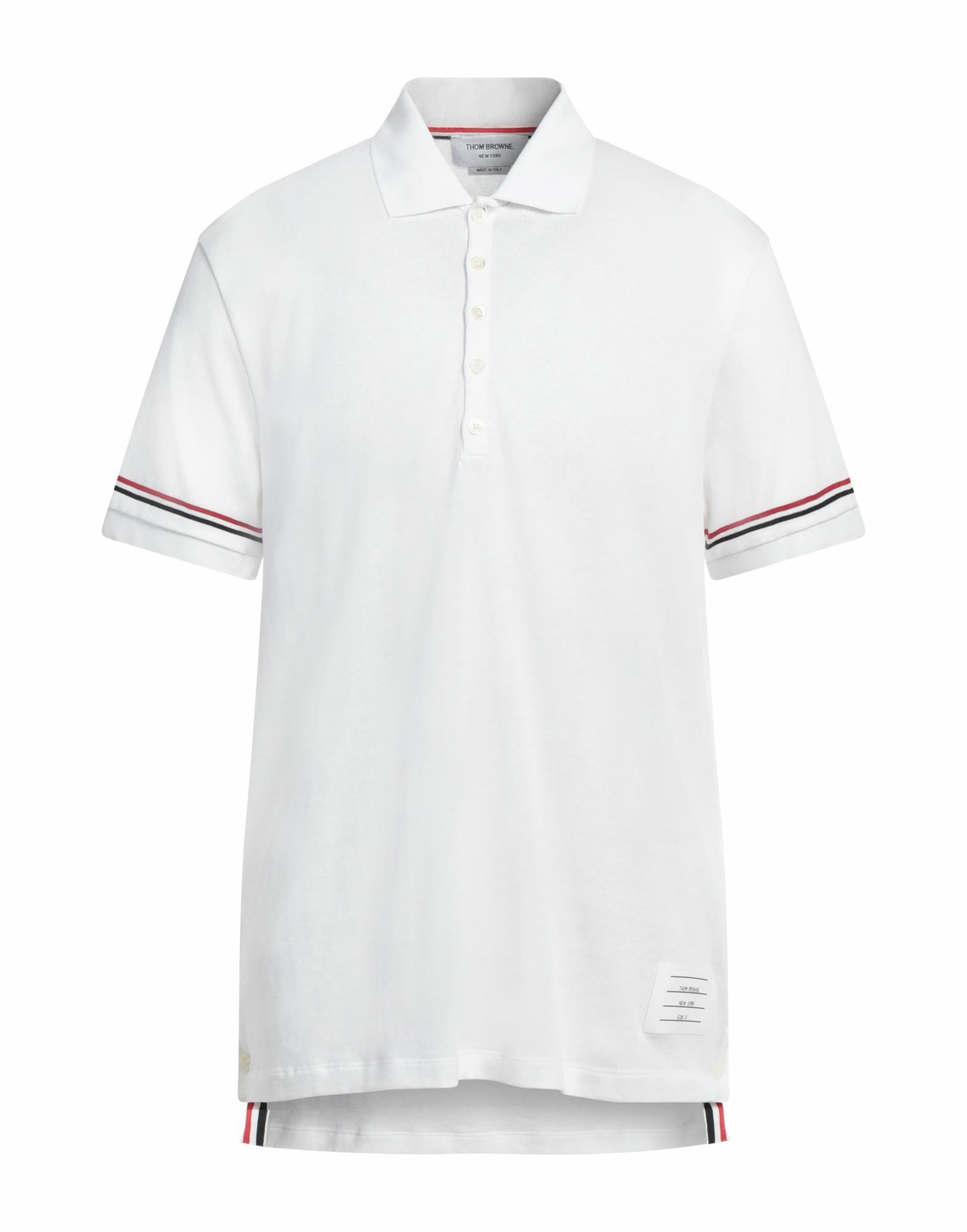 Thom Browne Mens Polo shirt in White